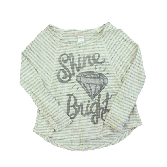 T-Shirt Garçon George – Gris Mélangé Coton – Taille 6-7 Ans – Très Bon État